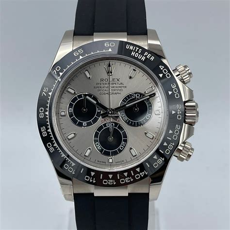 rolex daytona mit kautschukband